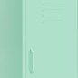 vidaXL Armario de almacenamiento acero verde mint 42,5x35x101,5 cm vidaXL Armario de almacenamiento acero verde mint 42,5x35x101,5 cm