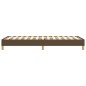 vidaXL Estructura de cama box spring tela marrón 90x200 cm vidaXL Estructura de cama box spring tela marrón 90x200 cm