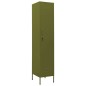 vidaXL Armario taquilla de acero verde oliva 35x46x180 cm vidaXL Armario taquilla de acero verde oliva 35x46x180 cm