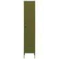 vidaXL Armario taquilla de acero verde oliva 35x46x180 cm vidaXL Armario taquilla de acero verde oliva 35x46x180 cm