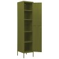 vidaXL Armario taquilla de acero verde oliva 35x46x180 cm vidaXL Armario taquilla de acero verde oliva 35x46x180 cm