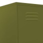 vidaXL Armario taquilla de acero verde oliva 35x46x180 cm vidaXL Armario taquilla de acero verde oliva 35x46x180 cm