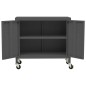 vidaXL Armario de almacenamiento acero gris antracita 60x35x56 cm
