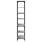 vidaXL Estantería madera de ingeniería y acero Sonoma gris 91x36x176cm vidaXL Estantería madera de ingeniería y acero Sonoma gris 91x36x176cm