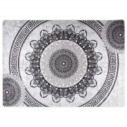 vidaXL Alfombra lavable antideslizante multicolor 120x180 cm