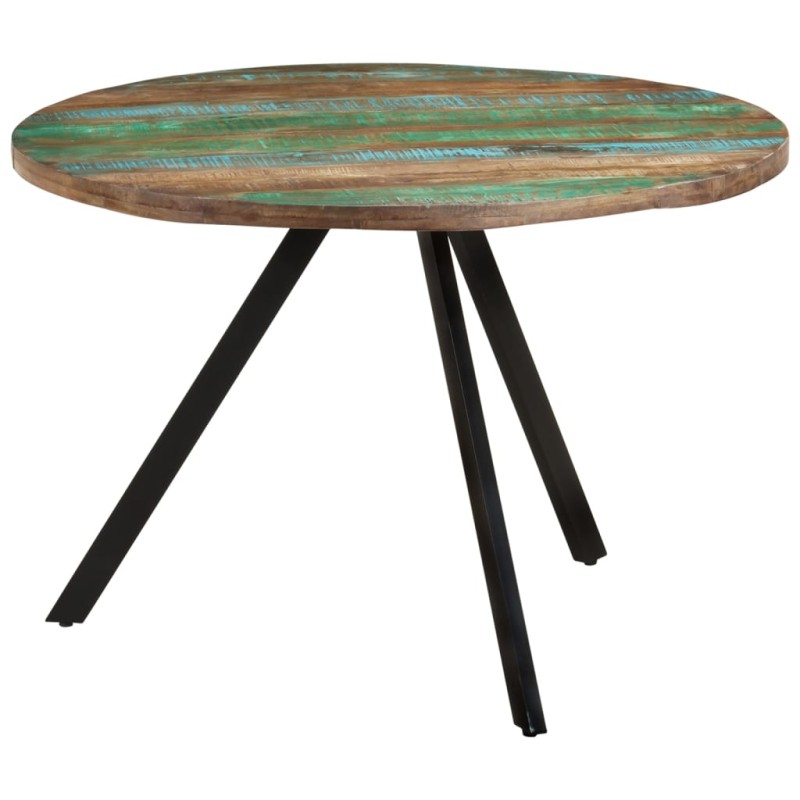 vidaXL Mesa de comedor madera maciza reciclada 110x75 cm vidaXL Mesa de comedor madera maciza reciclada 110x75 cm