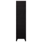 vidaXL Taquilla de acero negro 90x45x180 cm vidaXL Taquilla de acero negro 90x45x180 cm