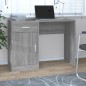 vidaXL Escritorio con cajón y armario contrachapada 100x40x73 cm vidaXL Escritorio con cajón y armario contrachapada 100x40x73 cm