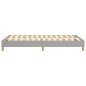 vidaXL Estructura de cama box spring tela gris claro 120x200 cm vidaXL Estructura de cama box spring tela gris claro 120x200 cm