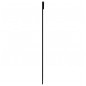 vidaXL Puerta corredera ESG vidrio y aluminio negra 102x205 cm