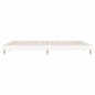 vidaXL Estructura de cama madera maciza blanca 200x200 cm vidaXL Estructura de cama madera maciza blanca 200x200 cm