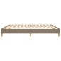 vidaXL Estructura de cama box spring tela gris taupe 180x200 cm vidaXL Estructura de cama box spring tela gris taupe 180x200 cm