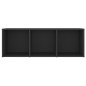 vidaXL Muebles de salón 2 piezas madera ingeniería gris 107x35x37 cm vidaXL Muebles de salón 2 piezas madera ingeniería gris 107x35x37 cm