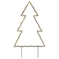 vidaXL Árbol de Navidad luces decorativas con estacas 115 LED 90 cm vidaXL Árbol de Navidad luces decorativas con estacas 115 LED 90 cm