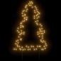 vidaXL Árbol de Navidad luces decorativas con estacas 115 LED 90 cm vidaXL Árbol de Navidad luces decorativas con estacas 115 LED 90 cm