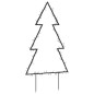 vidaXL Árbol de Navidad luces decorativas con estacas 115 LED 90 cm vidaXL Árbol de Navidad luces decorativas con estacas 115 LED 90 cm