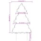 vidaXL Árbol de Navidad luces decorativas con estacas 115 LED 90 cm vidaXL Árbol de Navidad luces decorativas con estacas 115 LED 90 cm