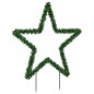 vidaXL Estrella de luz decorativa Navidad con estacas 115 LED 85 cm vidaXL Estrella de luz decorativa Navidad con estacas 115 LED 85 cm