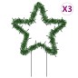 vidaXL Estrella de luz decorativa Navidad con estacas 50 LED 29 cm vidaXL Estrella de luz decorativa Navidad con estacas 50 LED 29 cm