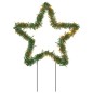 vidaXL Estrella de luz decorativa Navidad con estacas 50 LED 29 cm vidaXL Estrella de luz decorativa Navidad con estacas 50 LED 29 cm