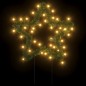 vidaXL Estrella de luz decorativa Navidad con estacas 50 LED 29 cm vidaXL Estrella de luz decorativa Navidad con estacas 50 LED 29 cm
