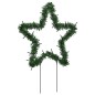 vidaXL Estrella de luz decorativa Navidad con estacas 50 LED 29 cm vidaXL Estrella de luz decorativa Navidad con estacas 50 LED 29 cm
