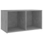 vidaXL Muebles de salón 4 pzas madera ingeniería gris hormigón vidaXL Muebles de salón 4 pzas madera ingeniería gris hormigón