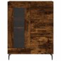 vidaXL Aparador alto madera contrachapada roble ahumado 69,5x34x180 cm vidaXL Aparador alto madera contrachapada roble ahumado 69,5x34x180 cm