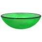 vidaXL Lavabo de vidrio templado verde 42x14 cm vidaXL Lavabo de vidrio templado verde 42x14 cm