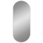 vidaXL Espejo de pared ovalado plateado 70x30 cm vidaXL Espejo de pared ovalado plateado 70x30 cm