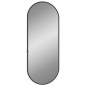 vidaXL Espejo de pared ovalado negro 50x20 cm vidaXL Espejo de pared ovalado negro 50x20 cm