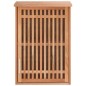 vidaXL Armario de baño para pared madera maciza de nogal 42x23x60 cm vidaXL Armario de baño para pared madera maciza de nogal 42x23x60 cm
