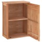 vidaXL Armario de baño para pared madera maciza de nogal 42x23x60 cm vidaXL Armario de baño para pared madera maciza de nogal 42x23x60 cm