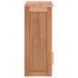 vidaXL Armario de baño para pared madera maciza de nogal 42x23x60 cm vidaXL Armario de baño para pared madera maciza de nogal 42x23x60 cm