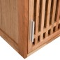 vidaXL Armario de baño para pared madera maciza de nogal 42x23x60 cm vidaXL Armario de baño para pared madera maciza de nogal 42x23x60 cm