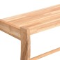 vidaXL Toallero de madera maciza nogal 60x25,5x49 cm vidaXL Toallero de madera maciza nogal 60x25,5x49 cm