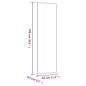 vidaXL Espejo de pared vidrio rectangular 30x100 cm vidaXL Espejo de pared vidrio rectangular 30x100 cm