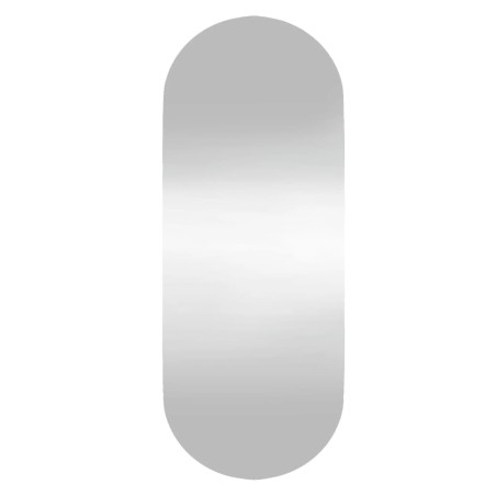 vidaXL Espejo de pared vidrio ovalado 20x50 cm