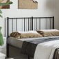 vidaXL Cabecero de metal negro 140 cm vidaXL Cabecero de metal negro 140 cm