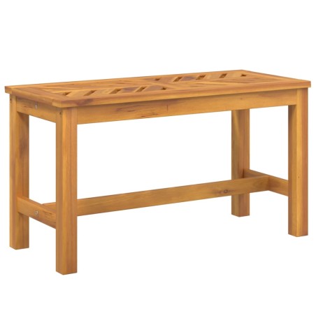 vidaXL Banco de jardín madera maciza de acacia 80 cm