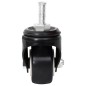 vidaXL Ruedas para macetero 4 uds hierro negro 8x3,5x8 cm vidaXL Ruedas para macetero 4 uds hierro negro 8x3,5x8 cm