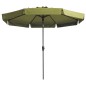 Madison Sombrilla Flores Luxe redonda verde salvia 300 cm 