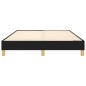 vidaXL Estructura de cama box spring tela negro 140x190 cm vidaXL Estructura de cama box spring tela negro 140x190 cm