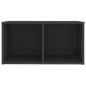 vidaXL Muebles de salón 8 piezas madera de ingeniería gris