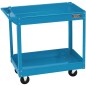 Draper Tools Carrito de herramientas de 2 niveles azul Draper Tools Carrito de herramientas de 2 niveles azul