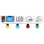 ProGarden Set de lámparas LED para fiestas 20 bombillas multicolor 12V ProGarden Set de lámparas LED para fiestas 20 bombillas multicolor 12V