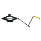 Carpoint Gato de tijera 1500 kg negro