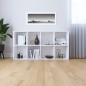 vidaXL Estantería/Aparador madera contrachapada blanco 66x30x130 cm vidaXL Estantería/Aparador madera contrachapada blanco 66x30x130 cm