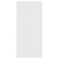vidaXL Estantería/Aparador madera contrachapada blanco 66x30x130 cm vidaXL Estantería/Aparador madera contrachapada blanco 66x30x130 cm