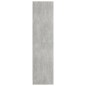 vidaXL Armario de madera contrachapada gris hormigón 100x50x200 cm vidaXL Armario de madera contrachapada gris hormigón 100x50x200 cm